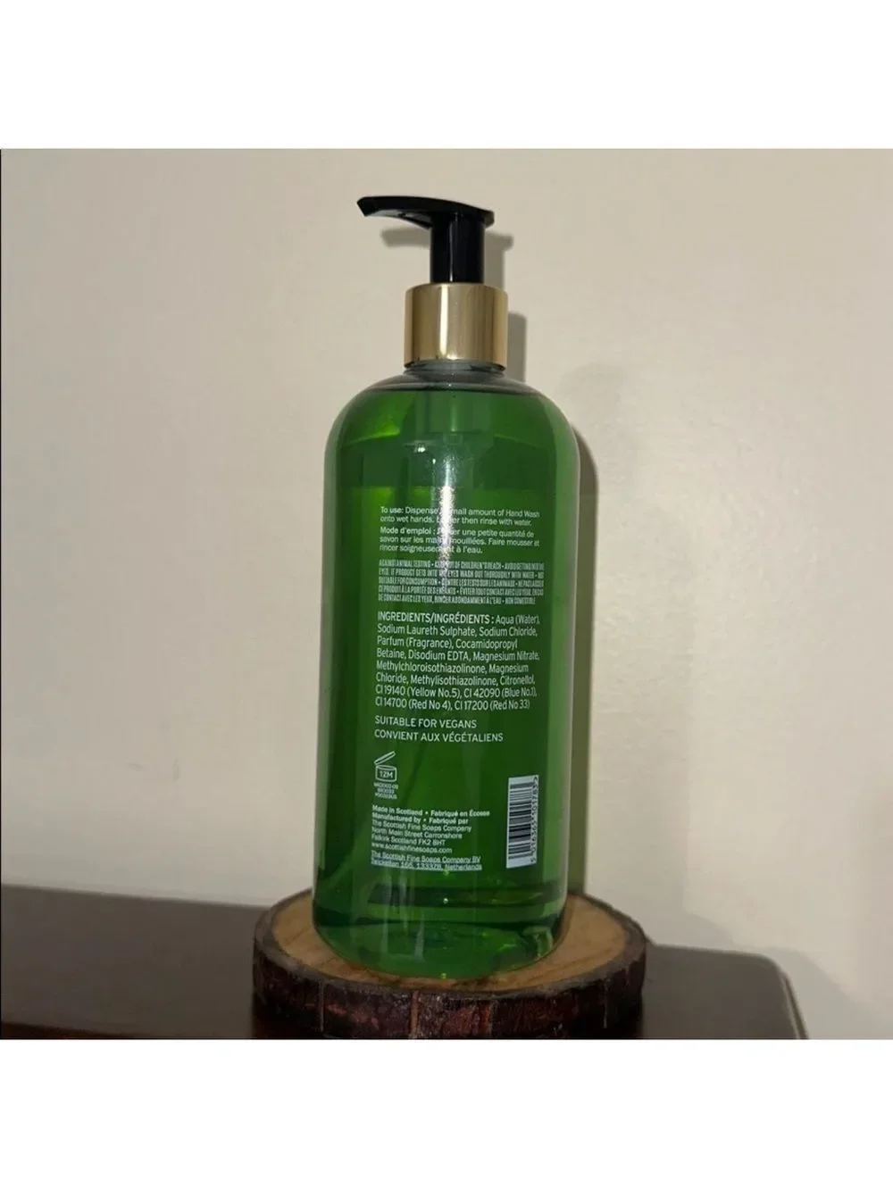 Autumn Meadow Scented Hand Soap Fall Bath Decor
